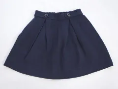 銀座サエグサ sayegusa アウトレット 子供服 女の子 7歳 約 120cm スカート 紺 カットソー 秋 冬 ★3 ボトムス 冬服 ガールズ 女児 キッズ 【中古】 ユーズド リサイクル 古着 子ども服 こどものサムネイル