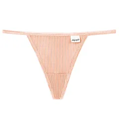 Tバック レディース プチプラ 綿 コットン リブあみ 光沢 キラキラ Gストリング 紐パン サイドストリング ストレッチ レースなし 黒 白 緑 青 紺 rt-007