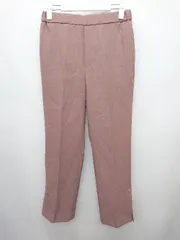 ◇ BEAUTY&YOUTH ビューティ&ユース UNITED ARROWS シンプル 無地 パンツ サイズM ブラウン系 レディース P  【1404250015620】