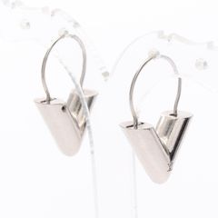 ルイ・ヴィトン LOUIS VUITTON ピアス エッセンシャルV ステンレススチール ピアス エッセンシャルV レディース Used B
