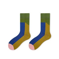 コントラストカラーソックス