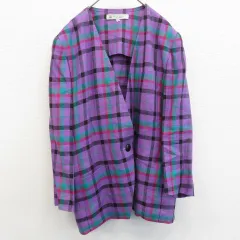 美品 GIVENCHY ジバンシィ ジバンシーノーカラージャケット ノー