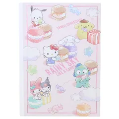 【メール便】サンリオキャラクターズ 横罫ノート B5クロスノート RAINY SKY サンリオ カミオジャパン 新学期準備文具 キャラクター グッズ 