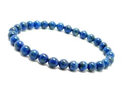 ラピスラズリ （淡い） 6mm パワーストーン ブレスレット 天然石(16cm)