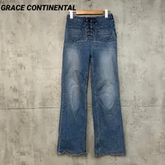GRACE CONTINENTAL グレースコンチネンタル レースアップデニム　★ ■■のサムネイル