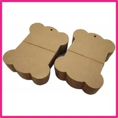 糸巻き台紙100枚セット無地【クラフト紙厚紙】ノー品