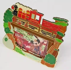 【中古】雑貨 ウエスタンリバー鉄道 東京ディズニーランド フォトフレーム 「ディズニー」 東京ディズニーランド限定