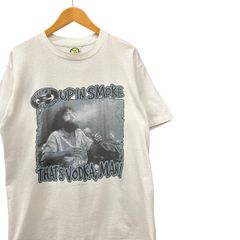 90s ビンテージ BALZOUT UP IN SMOKE プリント Tシャツ M ホワイト USA製 90年代 ヴィンテージ アメリカ製 バルズアウト スケート
