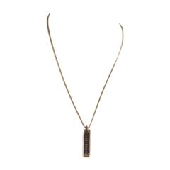 ティファニー TIFFANY＆Co. NECKLACE パロマ キャリパー ネックレス アクセサリー SS × TI シルバー Ag925 レディース F-YA993