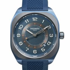 HERMES H08 XL オートマティック デイト 箱・2025年国内正規保証書付き Ref.SP1.744.630 未使用品 メンズ 腕時計