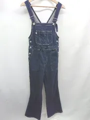 ◇ ⊂ SOMETHING サムシング デニム生地 - オーバーオール サイズ ブルー系 レディース E  【1507160024284】