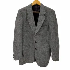 ハリスツイード Harris Tweed エルボーパッチ ウールツイード テーラードジャケット メンズ 表記無 のサムネイル