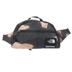 Supreme シュプリーム 21AW NM721531 The North Face Bleached Denim Print Roo II Black ザ ノース フェイス ブリーチド デニム プリント ルー ブラック ブラック系 3L【中古】