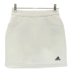 サイズ：XS ADIDAS GOLF アディダスゴルフ ; インナー付 ストレッチスカート  ホワイト系 [240101378713]# ゴルフウェア レディース ストスト