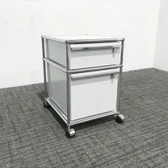 インサイドワゴン 2段 USMハラー USM Hallaer グレー