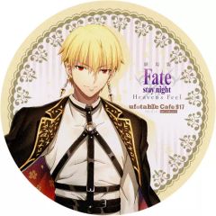 [중고] 머그컵·탕만 길가메쉬 코스터 [극장판 Fate/stay night[Heaven's Feel] III.spring song×ufotable Cafe 제4기] 음료 주문 특전