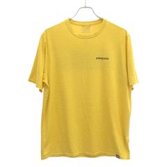 Patagonia パタゴニア キャンプリーンクールデイリー プリントTシャツ 45355SP23 イエロー M