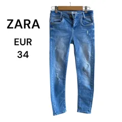 ZARA Trafaluc スキニーデニム ダメージ EUR34
