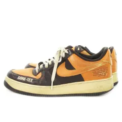ナイキ NIKE Air Force 1 Low Gore-Tex Brown/Hot Curry スニーカー シューズ ロゴ 大きいサイズ 30cm 茶 ブラウン DO2760-220 /MN6 ■GY27
