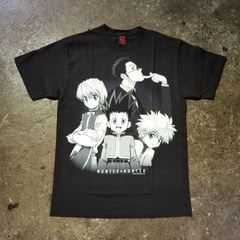 HUNTER×HUNTER × GEEKS RULE SILKSCREEN PRINTING T SHIRT “カルテット” M ギークスルール ハンターハンター ゴン キルア レオリオ クラピカ シルクスクリーン プリント Tシャツ 冨樫義博 アニメ 漫画