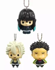 【中古】雑貨 全3種セット ゆらゆらマスコット～霞柱・風柱・岩柱～ 「鬼滅の刃」のサムネイル