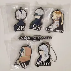 NieR:Automata 未開封 含む ラバーストラップ セット おまけ付き