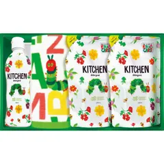 はらぺこあおむし キッチン洗剤タオルセット H-20AZ 香典返し 御供 粗供養 詰め合わせ ギフト プレゼント 割引 景品 品物 新築祝い 結婚内祝い 出産内祝い ご挨拶 引っ越し 引越し 内祝い 写真入り メッセージカード のし