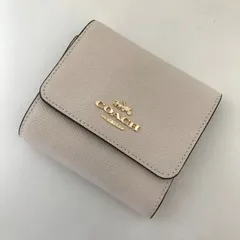 COACH 新品 3つ折り財布 内側可愛い