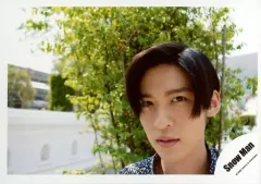 【中古】生写真(ジャニーズ) Snow Man/目黒蓮/横型・顔アップ/海外(タイ)オフショット/公式生写真