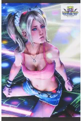 【中古】タペストリー ジュリエット・スターリング 描き下ろしB2タペストリー 「PS5/Switchソフト LOLLIPOP CHAINSAW RePOP」 ソフマップ購入特典