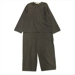 70's コムデギャルソン COMME des GARCONS ジャンプスーツ オールインワン オーバーオール つなぎ ワイドパンツ 鈴ボタン チャイナ 最初期 オールド ビンテージ ヴィンテージ アーカイブ 茶 ブラウン レディースのサムネイル