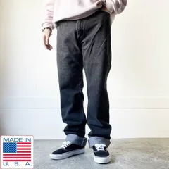 90s USA製 Wrangler 13MWZPB 先染めブラック ジーンズ 実寸W33 L37 ラングラー アメリカ製 ジーパン 黒 ビンテージ D151-21-0060ZV