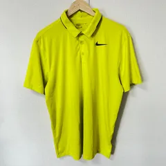 大きいサイズ◎(^w^)b NIKE GOLF ナイキゴルフ STANDARD FIT DRI-FIT 半袖ポロシャツ ロゴプリント ストレッチ トップス シンプル ゴルフウェア スポーツ 運動 イエロー メンズ サイズXL