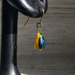 水滴ピアス「魅惑」一粒ピアス【D006】