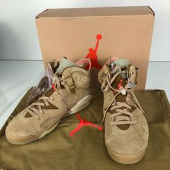 【未使用】【鑑定書付き】DH0690-200 TravisScott×Nike AirJordan6 BritishKhaki 28.5 ナイキ トラヴィススコット エアジョーダン6 ブリティッシュカーキ /m 250122 01563hi◇149