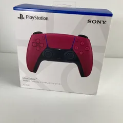 【未使用品】 プレイステーション5 PS5 DualSense ワイヤレスコントローラー コズミック レッド (CFI-ZCT1J02) 純正品 【024-250412-nm-01-kus】