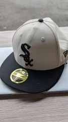 New Era ツバ裏グレー White Sox 2Tone Grey Black Cap 7 1/2