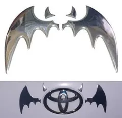 最短当日発送 3D コウモリ デビル ステッカー エンブレム 車 車用 立体 かっこいい 悪魔 ロゴ おしゃれ バイク ヘルメット シール スポーツ レーシング 小悪魔 蝙蝠 かわいい 誕生日 記念日 select ギフト プレゼント