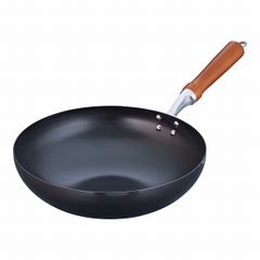 チタン製中華鍋 未使用品 30センチ 軽い 日本製 - メルカリ