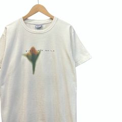 00s ビンテージ Nine Inch Nails  THE FRAGILE 両面プリント バンド Tシャツ ツアーT M ホワイト USA製 00年代 ナインインチネイルズ ロックT バンT
