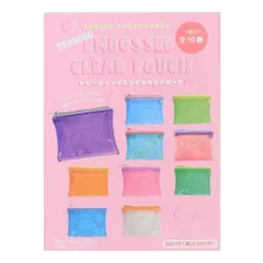 【メール便】サンリオキャラクターズ クリアケース トレーディングエンボスクリアポーチ 全10種の内どれか1個 キュートウインク サンリオ ティーズファクトリー コレクション雑貨 キャラクター グッズ 