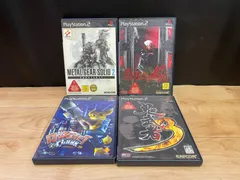 鬼武者3, ラチェット＆クランク, デビルメイクライ, メタルギアソリッド2 SUBSTANCE PS2 ソフト4点まとめて mEE029 ● ★