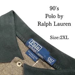 珍品 90s Polo by Ralph Lauren PIMA COTTON vintage RalphLauren古着 ポロシャツ ニットポロ サイズ 2XL TALL ピマコットン ストリートカジュアル RRL