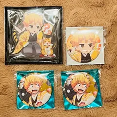 鬼滅の刃 鬼滅祭 ufotable 寅年 我妻善逸 缶バッジ アクスタ