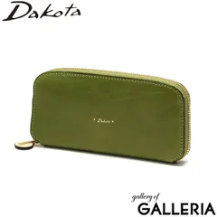 新品未使用　ダコタ　Dakota チェルキオ　コンパクト　財布　グリーン 美品】DAKOTA ダコタ チェルキオ ラウンド二つ折り財布 グリーン
