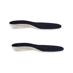 シークレットインソール 高さ3.3cm 衝撃吸収 低反発EVA素材 身長アップ効果 靴用中敷き 通気性 防臭効果 男女兼用 (高さ3.3cm)