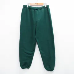 W36/古着 ラッセル スウェット パンツ メンズ 90s 無地 緑 グリーン spe 25oct02 中古 ボトムス ロングのサムネイル