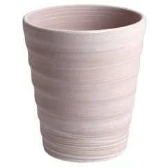 新品 鉢 三河焼 KANEYOSHI 【日本製/安心の国産品質】 陶器 植木鉢 三河焼 フラワーロード ホワイトビスク 5号