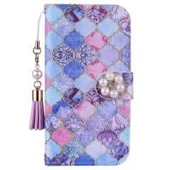 【在庫処分】可愛い花柄 アイフォン6ケース手帳型 おしゃれなストラップ付き キラキラ 綺麗 アイフォン6s手帳ケース 高級PUレザー （KKGO iphone6ケース 保護ケース カードポケット付き 財布型 ケース（4.7インチ） 横置きスタンド機能付き マグ