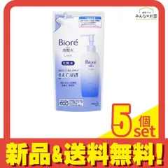 ビオレ うるおい弱酸水 しっとり 180mL (詰め替え用) 5個セット まとめ売りのサムネイル
